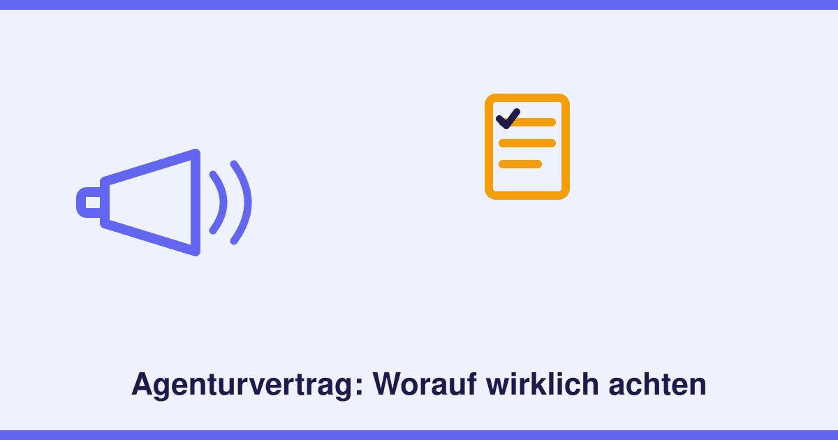 Agenturvertrag prüfen: Laufzeit, Kündigung und die wichtigste Frage — wem gehört das Google Ads Konto?