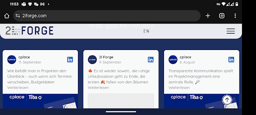 heimseiten.de - Webdesign aus Köln — Kundenfoto