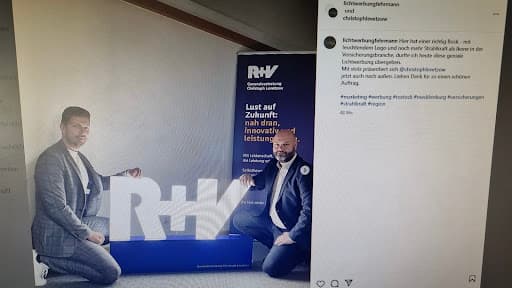 Lichtwerbung Fehrmann — Kundenfoto