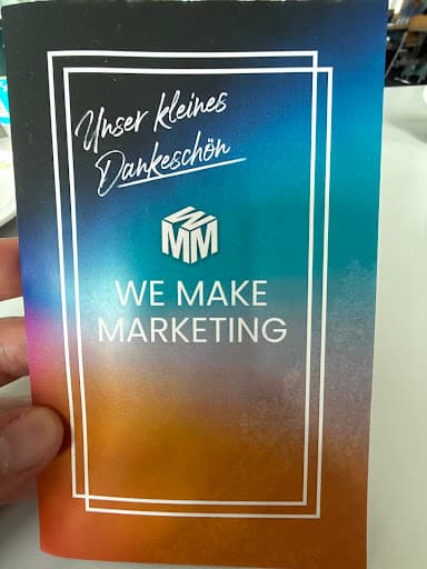 We Make Marketing — Kundenfoto